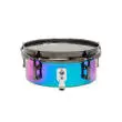 Tony Succar 8\'\' Micro Snare - Rainbow with Black Nickel Hardware