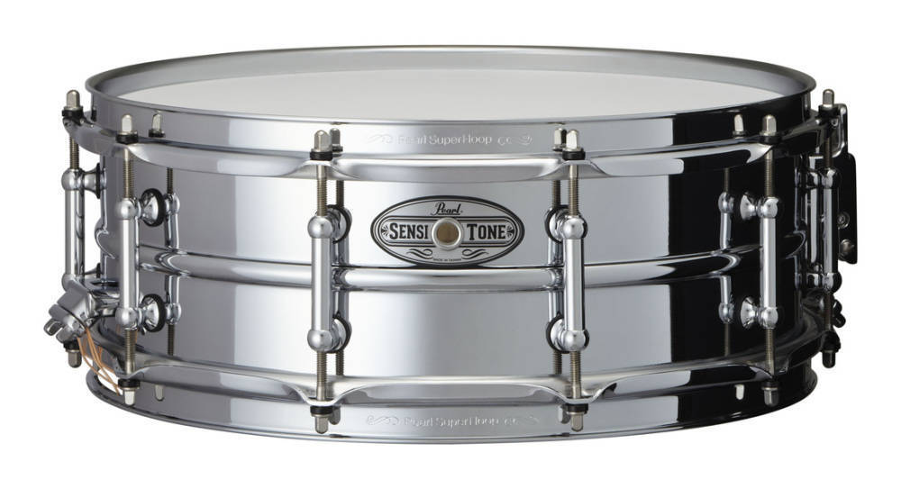 Pearl Sensitone Heritage 14x5 Steel Snare  Graham Russell Drums - Graham  Russell Drums