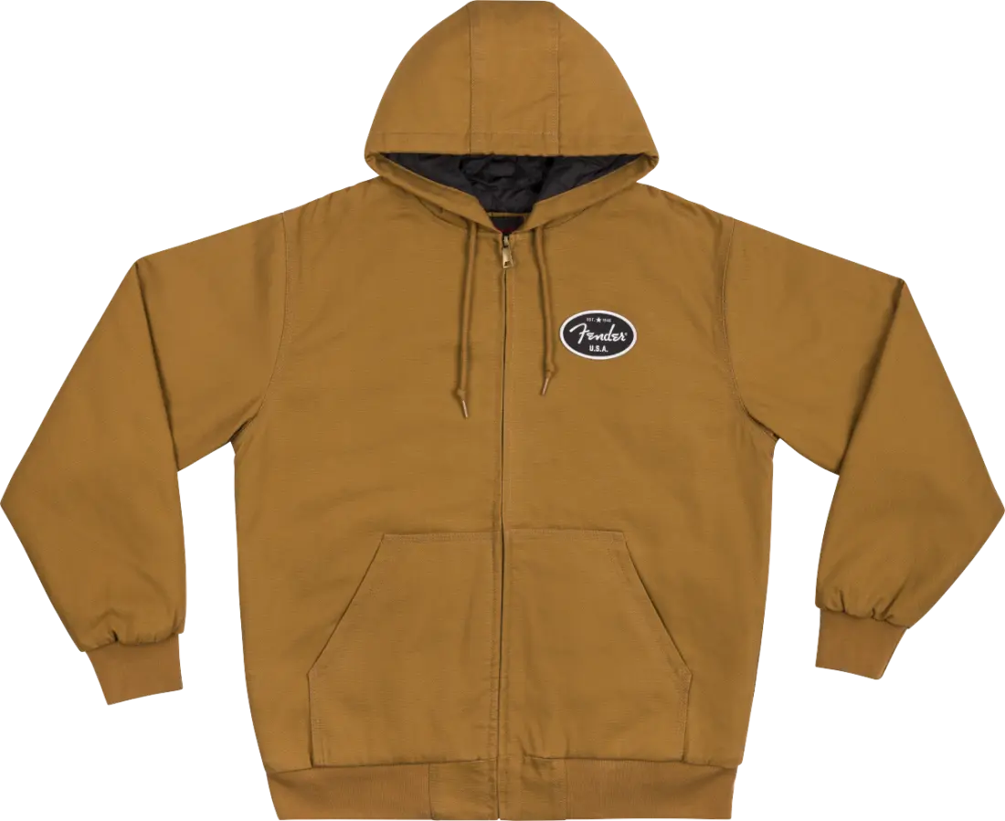 Utility Canvas Jacket, Saddle - XL