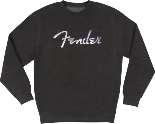 Fender - Galaxy Logo Sweatshirt, Charcoal Heather - XXL