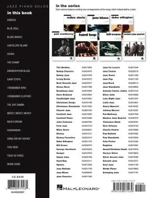 Hard Bop: Jazz Piano Solos Series Volume 6, 2nd Edition - Piano - Book