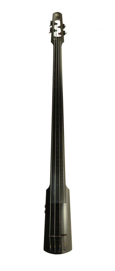 WAV 4-String Electric Upright Bass - Transparent Black