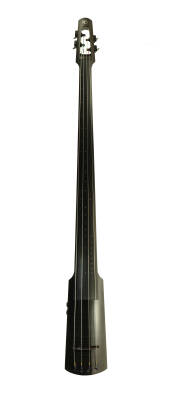 WAV 4-String Electric Upright Bass - Transparent Black