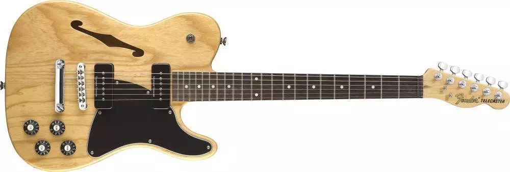 Jim Adkins JA-90 Telecaster Thinline - Rosewood Fingerboard, Natural