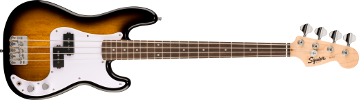 Squier - Mini Precision Bass, Laurel Fingerboard - 2-Colour Sunburst