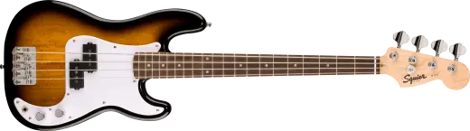 Squier - Mini Precision Bass, Laurel Fingerboard - 2-Colour Sunburst