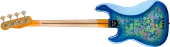 Limited Edition \'54 Precision Bass Journeyman Relic, 1-Piece Quartersawn Maple Neck - Blue Flower