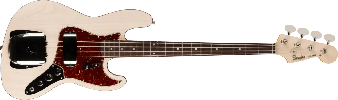 Limited Edition \'60s Jazz Bass DLX Closet Classic, 3A Rosewood Fingerboard - Aged White Blonde
