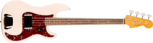 Fender Custom Shop - 1960 Precision Bass DLX Closet Classic, 3A Rosewood Fingerboard - Faded Aged Shell Pink