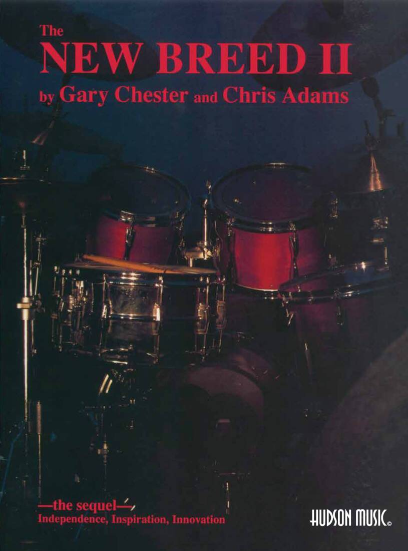 The New Breed II  - Adams/Chester - Drumset - Book
