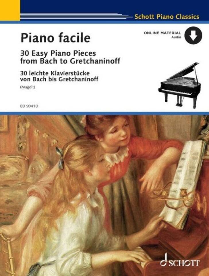 Piano Facile: 30 Easy Pieces - Magolt - Piano - Book
