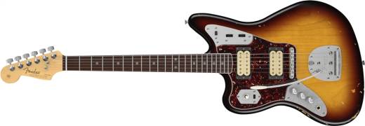 ギター FENDER  COBAIN JAGUAR Road Worn Fender Kurt Cobain Road Worn Jaguar - 3-Color Sunburst (Left