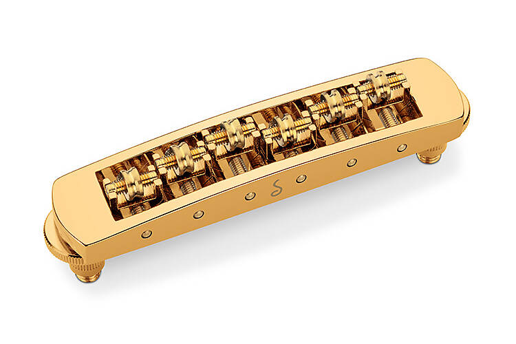 STM Tune-O-Matic Roller Bridge - Gold