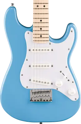 Mini Strat Electric Guitar with Maple Fingerboard - California Blue