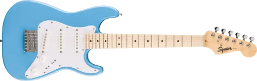 Squier - Mini Strat Electric Guitar with Maple Fingerboard - California Blue