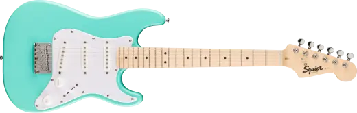 Squier - Mini Strat Electric Guitar with Maple Fingerboard - Sea Foam Green