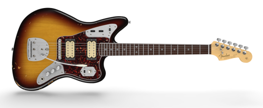Fender Kurt Cobain Road Worn Jaguar - 3-Color Sunburst