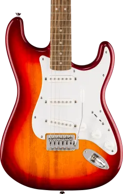 Stratocaster Sonic avec touche en laurier (Sunburst ��terre de Sienne��)