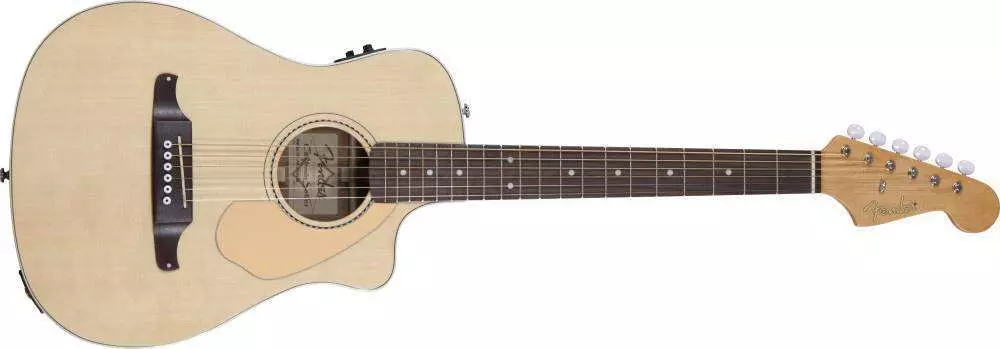 Malibu CE Acoustic/Electric Guitar w/Preamp and Built-In Tuner - Natural