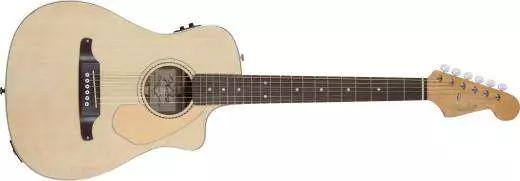 Malibu CE Acoustic/Electric Guitar w/Preamp and Built-In Tuner - Natural