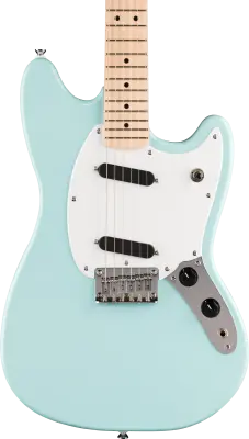 Sonic Mustang, Maple Fingerboard - Daphne Blue
