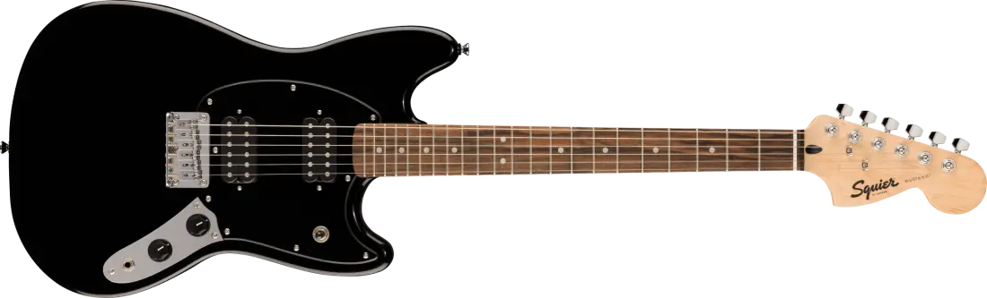 Sonic Mustang HH, Laurel Fingerboard - Black