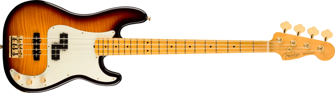 75th Anniversary American Professional PJ Bass, Rosewood Fingerboard - 2-Colour Sunburst