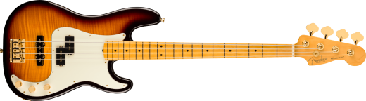 "Fender - Basse \u00e9lectrique PJ American\u00a0Professional mod\u00e8le 75e\u00a0anniversaire (fini Sunburst 2\u00a0tons, touche en palissandre)"