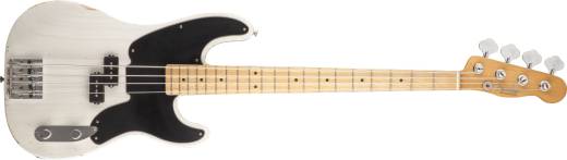 Fender - Mike Dirnt Road Worn Precision Bass - Maple Fingerboard, White Blonde