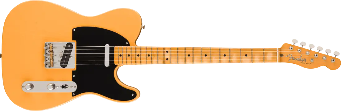 75th Anniversary Vintera Road Worn 1951 Telecaster, Maple Fingerboard - Butterscotch Blonde