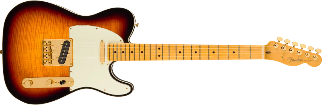 75th Anniversary Professional Custom Telecaster, Maple Fingerboard - 2-Colour Sunburst