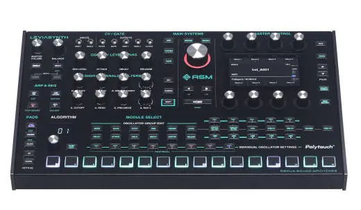 Leviasynth Desktop Hybrid Algorithmic Synthesizer