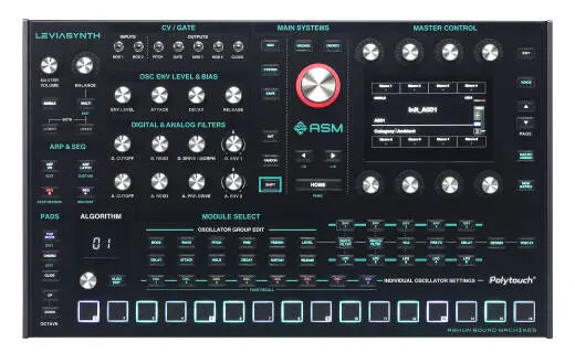 ASM - Leviasynth Desktop Hybrid Algorithmic Synthesizer