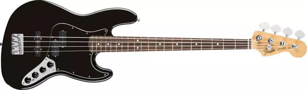 Reggie Hamilton Standard Jazz Bass - Black