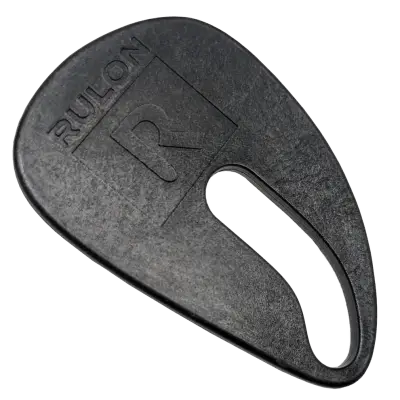 Rulon - Ergonomic Saxophone Thumb Rest - Black Plastic
