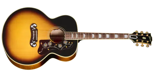 Gibson - SJ-200 60s Original Acoustic/Electric Guitar with Hardshell Case - Vintage Sunburst