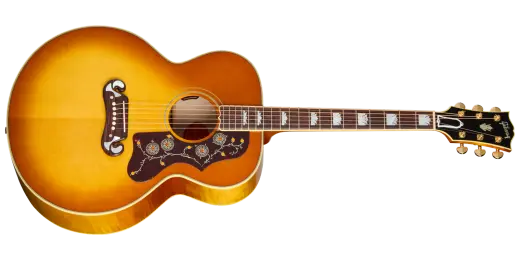 Gibson - SJ-200 60s Original Acoustic/Electric Guitar with Hardshell Case - Heritage Cherry Burst