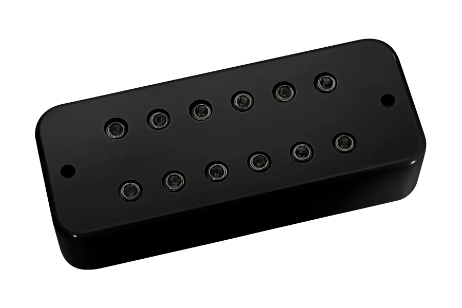 P90 Super Distortion Humbucker - Black with Black Poles