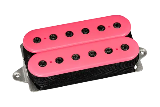 DiMarzio - Gravity Storm Neck Pickup, F-spaced - Pink with Black Poles