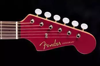 Sonoran SCE Acoustic/Electric Guitar w/ Fishman Preamp and Built-In Tuner - Candy Apple Red