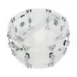 Concept Acrylic 6.5x14\'\' Snare with Chrome Hardware - Clear