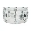 Concept Acrylic 6.5x14\'\' Snare with Chrome Hardware - Clear