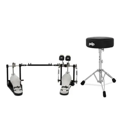 Pacific Drums - PDP 700 Series 2-Piece Hardware Pack - Throne and Double Pedal