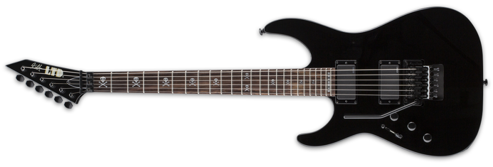 KH Sign Model Electric Guitar w/ Emg Pickup - Black (Left Hand)