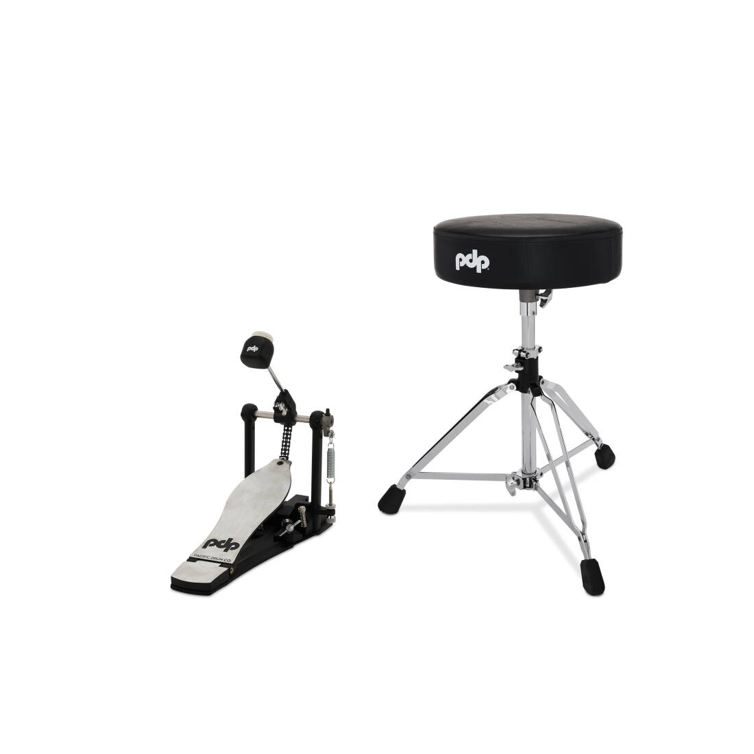 PDP 800 Series 2-Piece Hardware Pack - Throne and Single Pedal