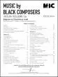 Music by Black Composers: Violin Volume 1a - Book/Audio Online