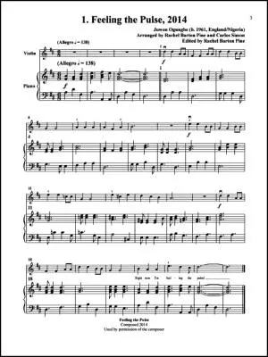 Music by Black Composers: Violin Volume 1 a&b - Piano Accompaniment - Book