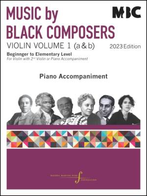 Music by Black Composers: Violin Volume 1 a&b - Piano Accompaniment - Book
