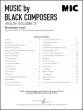 Music by Black Composers: Violin Volume 3 - Book/Audio Online