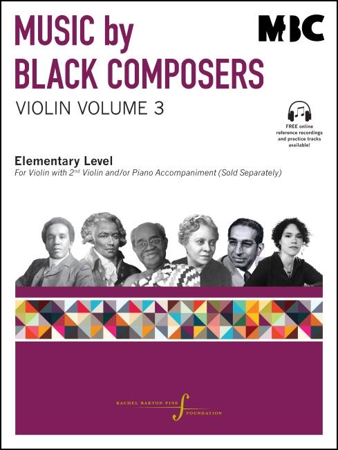 Music by Black Composers: Violin Volume 3 - Book/Audio Online